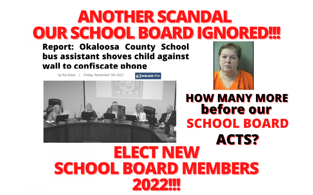 ANOTHER SCANDAL Our School Board Ignored!!!