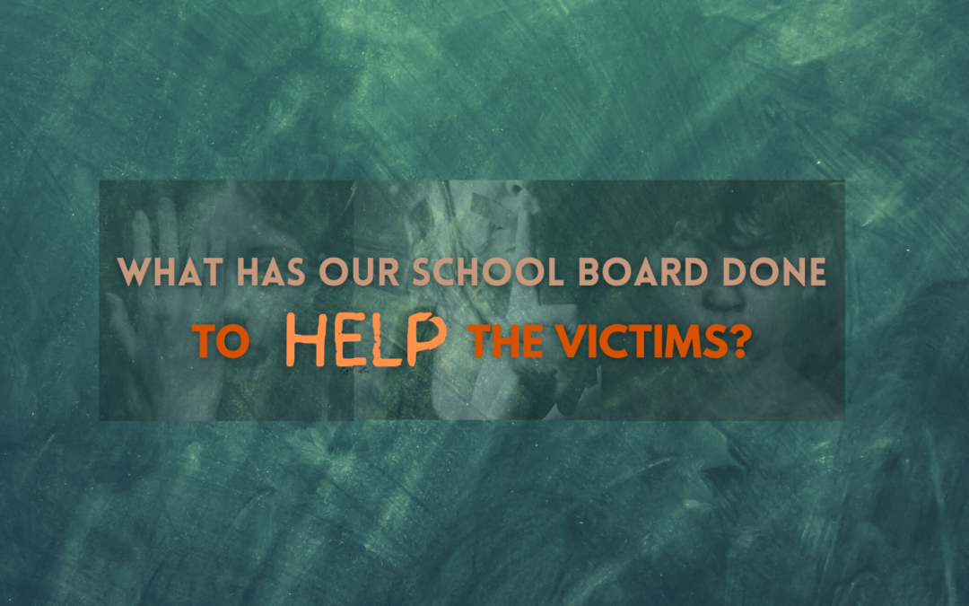 Victims of Sexual Misconduct….What has the Okaloosa School Board Done to Help Them??